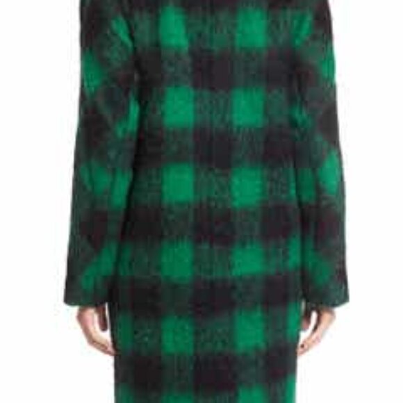 Trina Turk green Mohair coat NWOT *FLASH SALE* - Picture 10 of 11